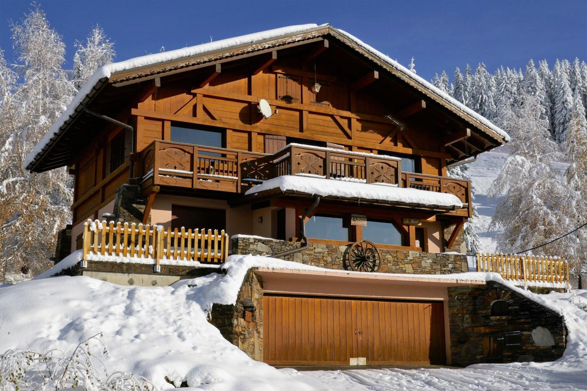 Les Saisies Cote Legette Appartement Dans Chalet Le Nepal Exterior photo